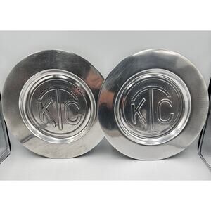 Wilton Armentale 12" KTC Pewter Rimmed Plate Set U.S.A